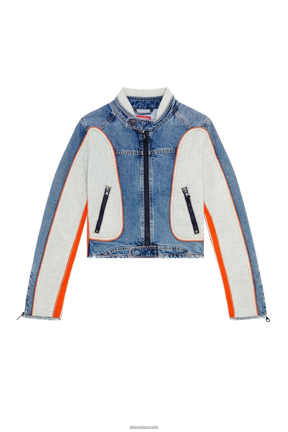 Diesel de-light-s Apparel Light Blue Women 2XT44N779