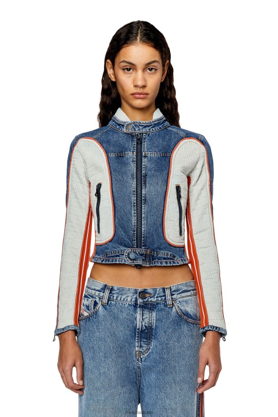 Diesel de-light-s Apparel Light Blue Women 2XT44N779