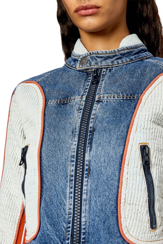 Diesel de-light-s Apparel Light Blue Women 2XT44N779