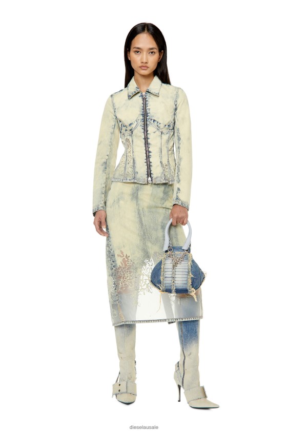 Diesel de-milly-fsc Apparel Light Blue Women 2XT44N787