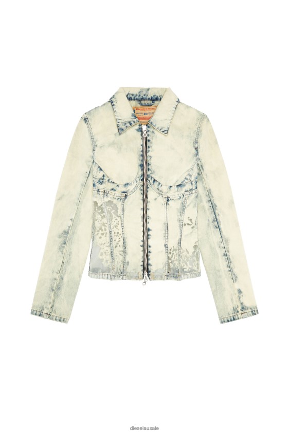 Diesel de-milly-fsc Apparel Light Blue Women 2XT44N787
