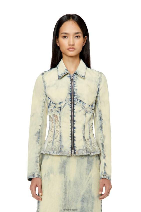 Diesel de-milly-fsc Apparel Light Blue Women 2XT44N787