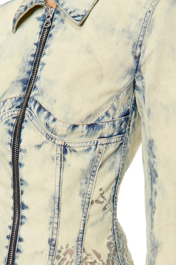 Diesel de-milly-fsc Apparel Light Blue Women 2XT44N787