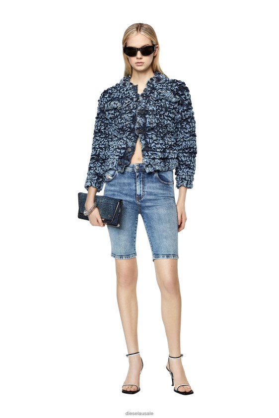 Diesel de-note-fs Apparel Medium blue Women 2XT44N758