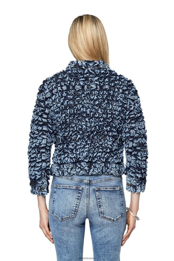 Diesel de-note-fs Apparel Medium blue Women 2XT44N758