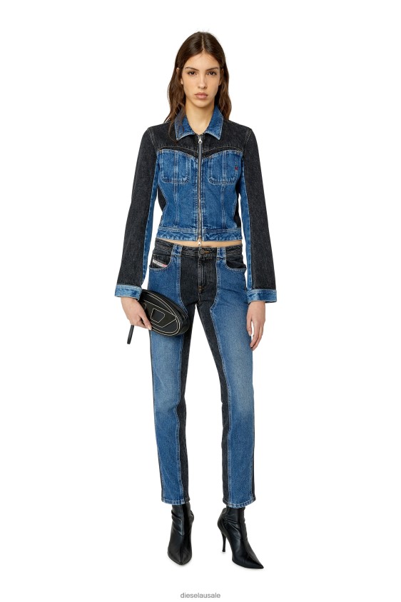 Diesel de-simmy-hs Apparel Medium blue Women 2XT44N780