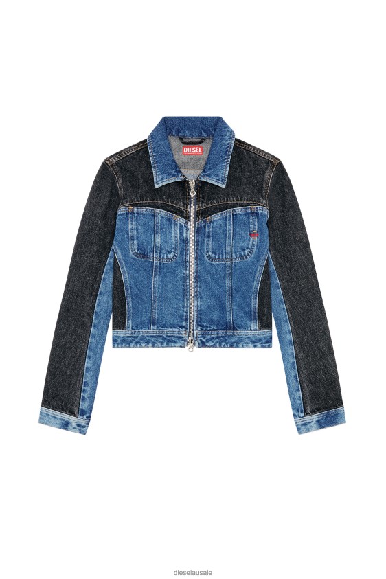 Diesel de-simmy-hs Apparel Medium blue Women 2XT44N780