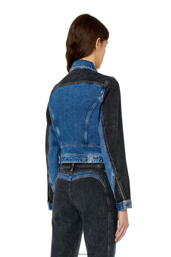 Diesel de-simmy-hs Apparel Medium blue Women 2XT44N780