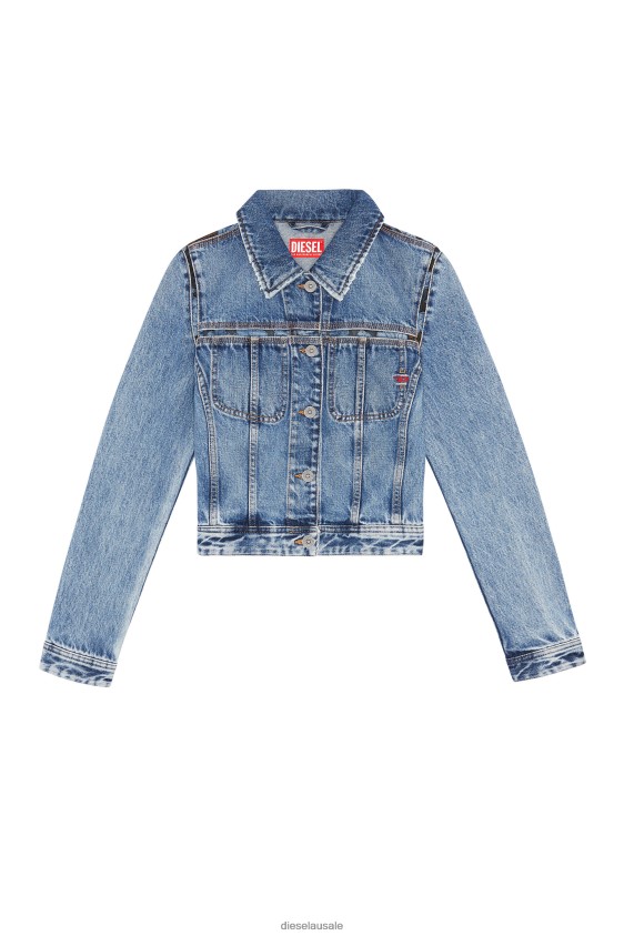 Diesel de-slimmy-fsb1 Apparel Medium blue Women 2XT44N770
