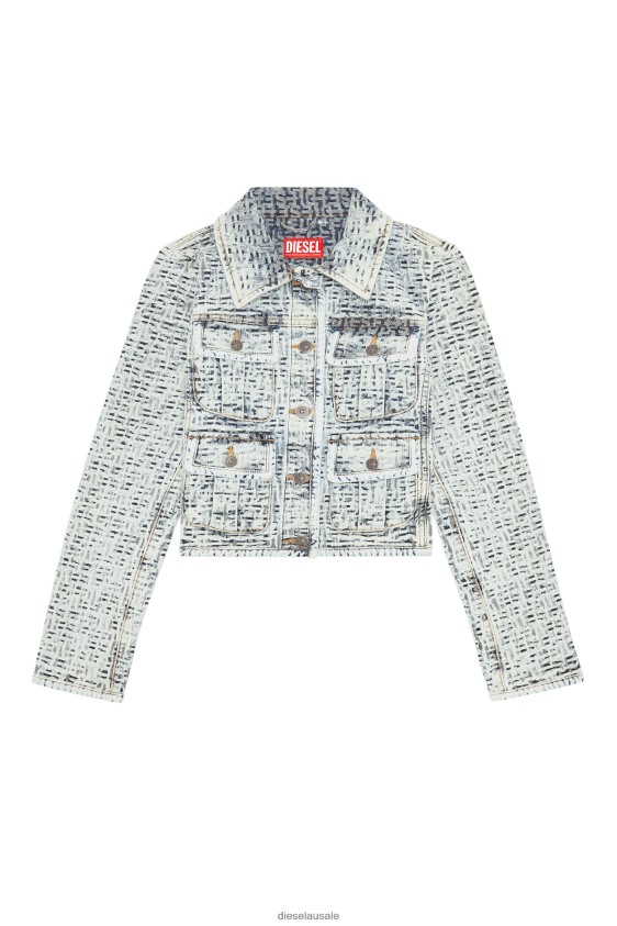 Diesel de-slimmy-fsb Apparel Light Blue Women 2XT44N790
