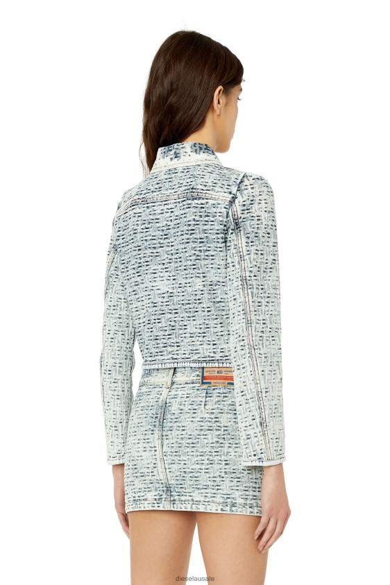 Diesel de-slimmy-fsb Apparel Light Blue Women 2XT44N790