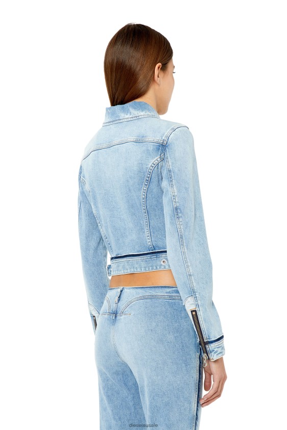 Diesel de-slimmy-re Apparel Light Blue Women 2XT44N759