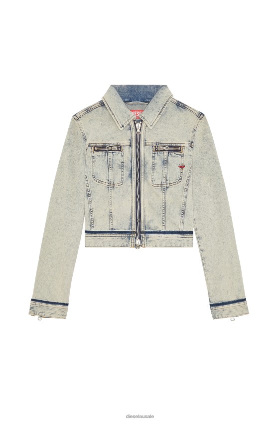 Diesel de-slimmy-re Apparel Light Blue Women 2XT44N783