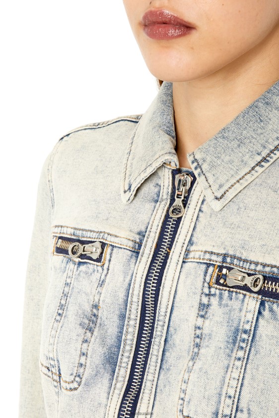 Diesel de-slimmy-re Apparel Light Blue Women 2XT44N783