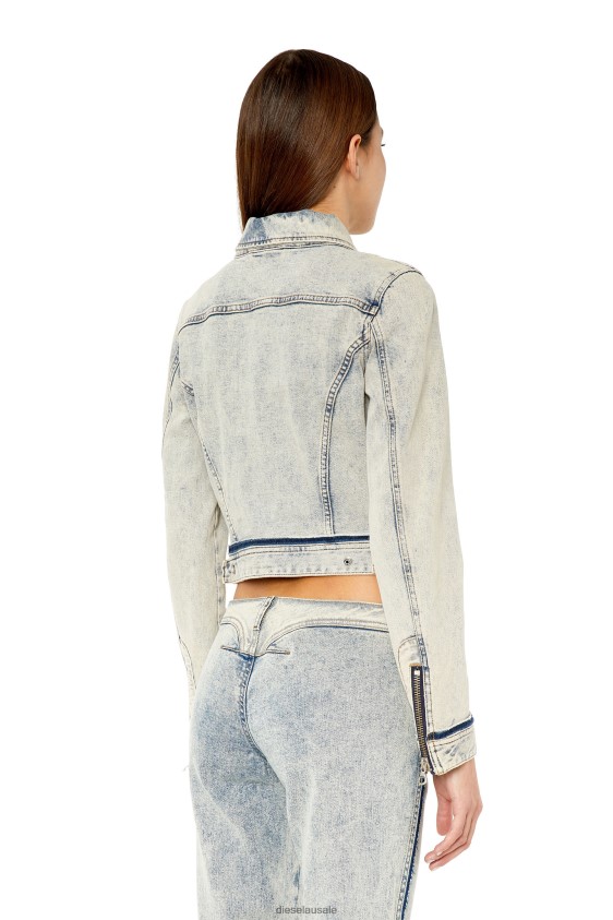 Diesel de-slimmy-re Apparel Light Blue Women 2XT44N783