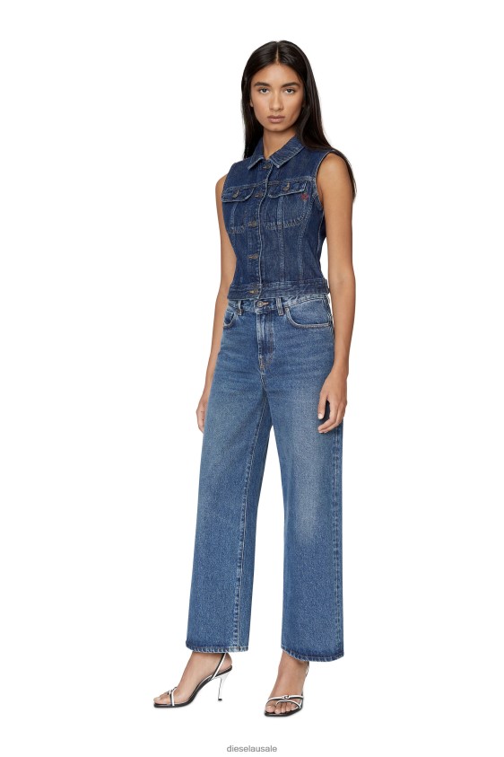 Diesel de-slimmy-sm Apparel Dark Blue Women 2XT44N786
