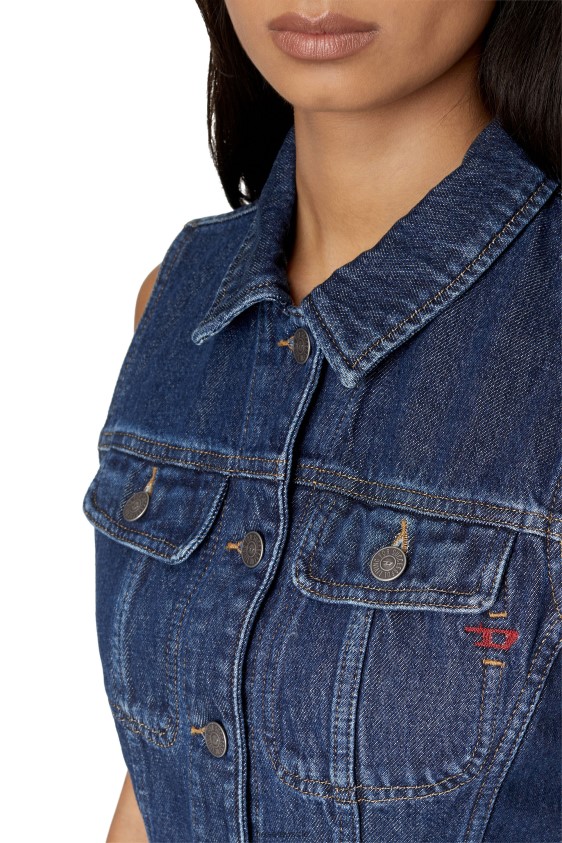 Diesel de-slimmy-sm Apparel Dark Blue Women 2XT44N786