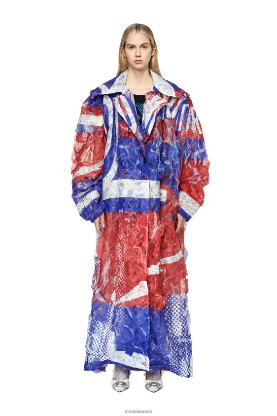 Diesel g-caris Apparel Red/Blue Women 2XT44N748