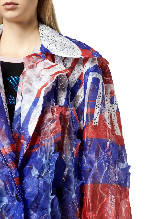 Diesel g-caris Apparel Red/Blue Women 2XT44N748