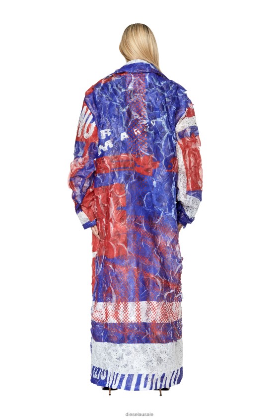 Diesel g-caris Apparel Red/Blue Women 2XT44N748