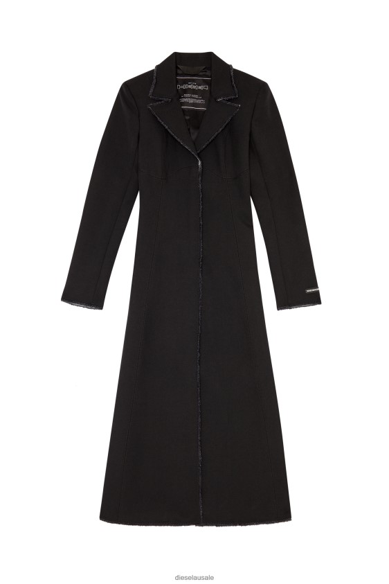 Diesel g-edda-fringes Apparel Black Women 2XT44N789