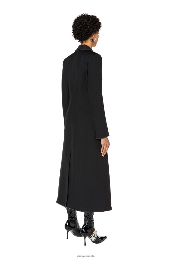 Diesel g-edda-fringes Apparel Black Women 2XT44N789