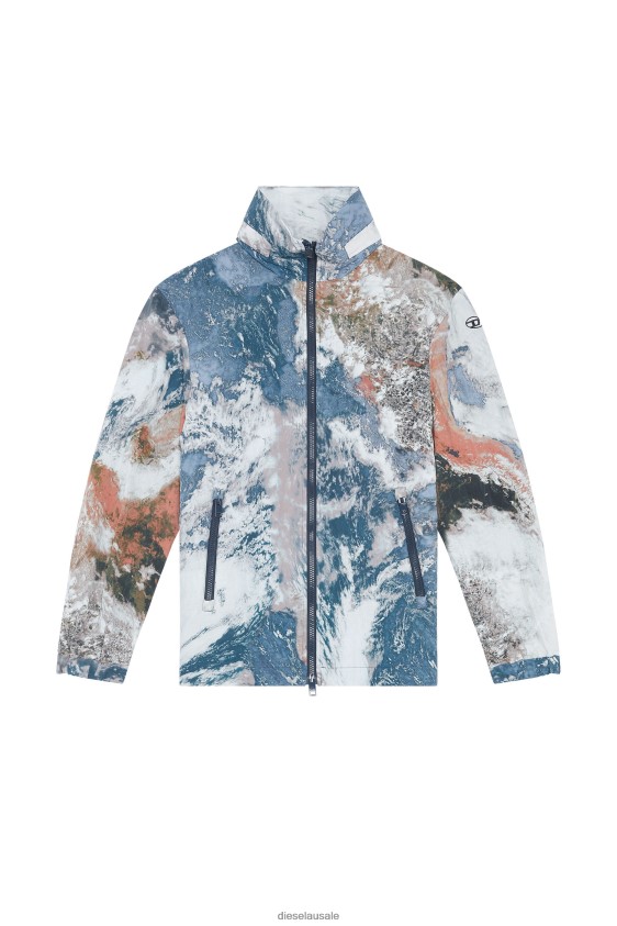 Diesel g-warrel-cmf Apparel White/Blue Women 2XT44N755