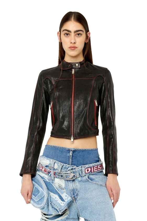 Diesel l-fox-a Apparel Black Women 2XT44N767