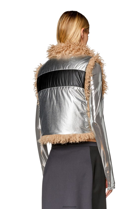 Diesel w-efia Apparel Silver Women 2XT44N754