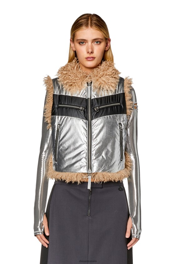 Diesel w-efia Apparel Silver Women 2XT44N754