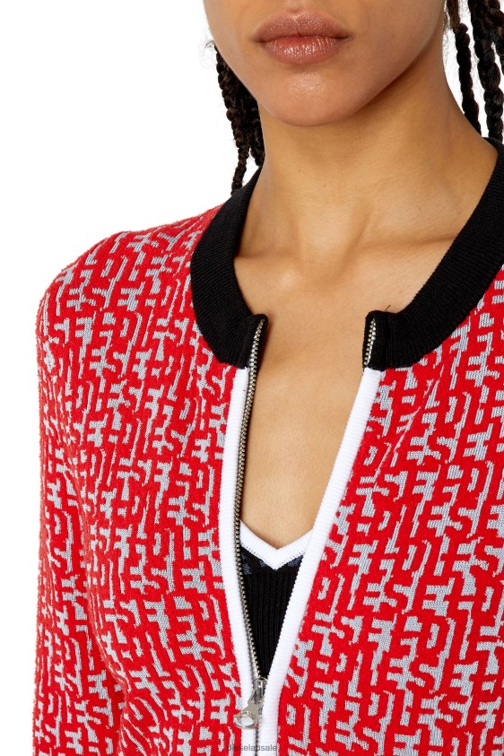 Diesel m-allorca Apparel Red/Grey Women 2XT44N877