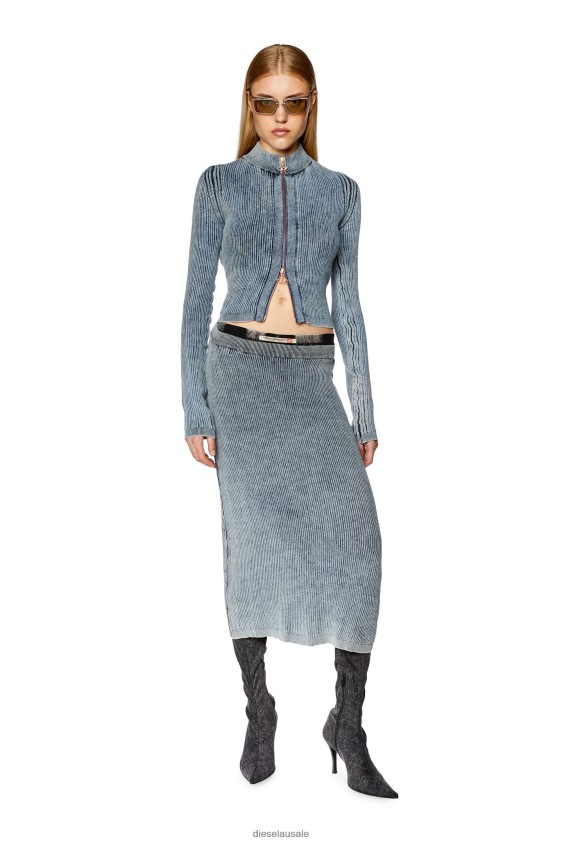 Diesel m-anafi Apparel Blue Women 2XT44N875