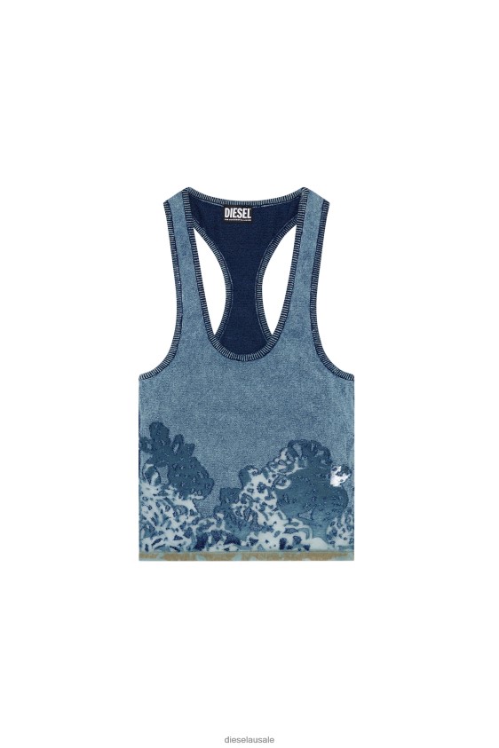 Diesel m-anisha Apparel Blue Women 2XT44N886