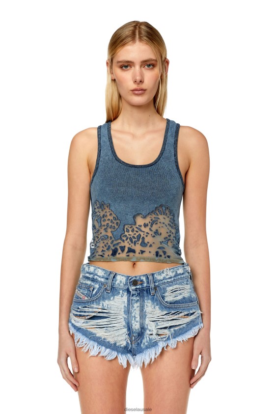 Diesel m-anisha Apparel Blue Women 2XT44N886