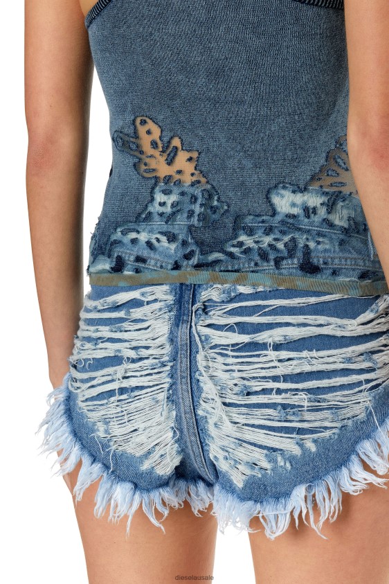 Diesel m-anisha Apparel Blue Women 2XT44N886