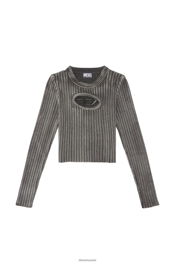 Diesel m-arjory Apparel Grey Women 2XT44N884