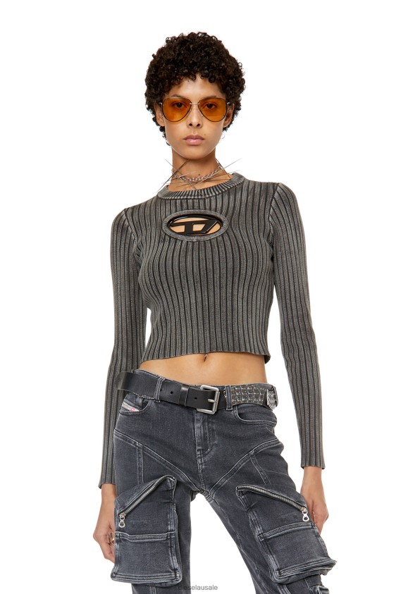 Diesel m-arjory Apparel Grey Women 2XT44N884