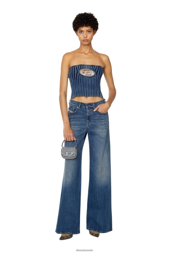 Diesel m-clarksville Apparel Blue Women 2XT44N857