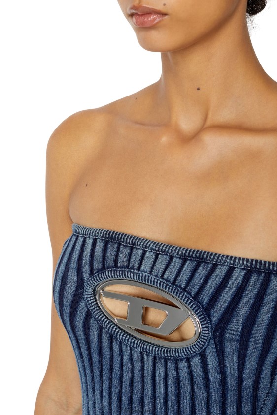 Diesel m-clarksville Apparel Blue Women 2XT44N857