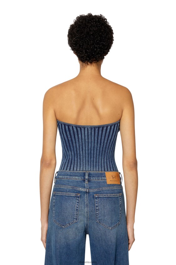 Diesel m-clarksville Apparel Blue Women 2XT44N857