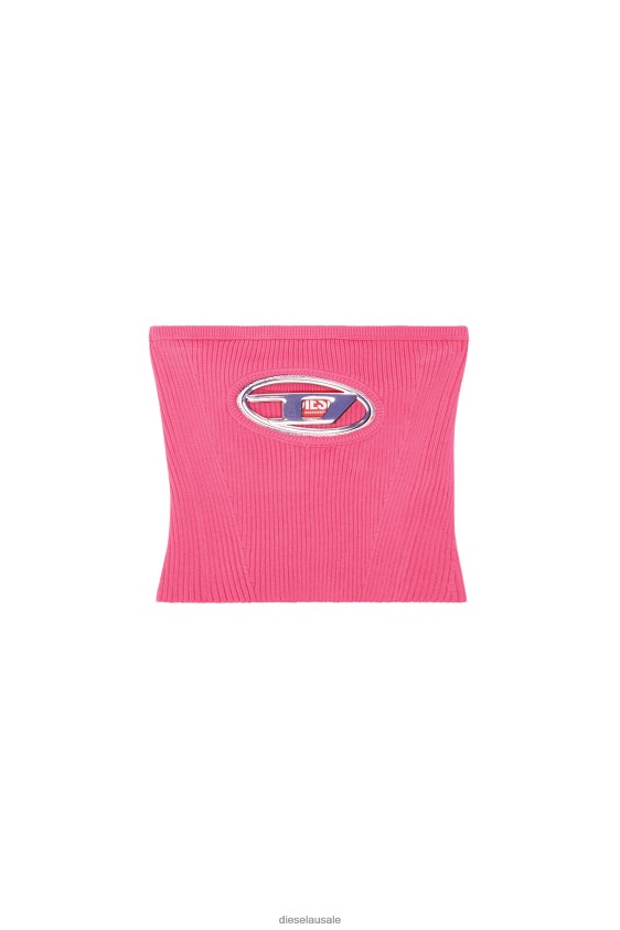 Diesel m-clarksville-b Apparel Hot pink Women 2XT44N865