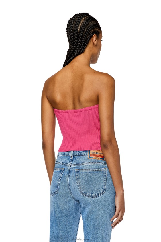 Diesel m-clarksville-b Apparel Hot pink Women 2XT44N865