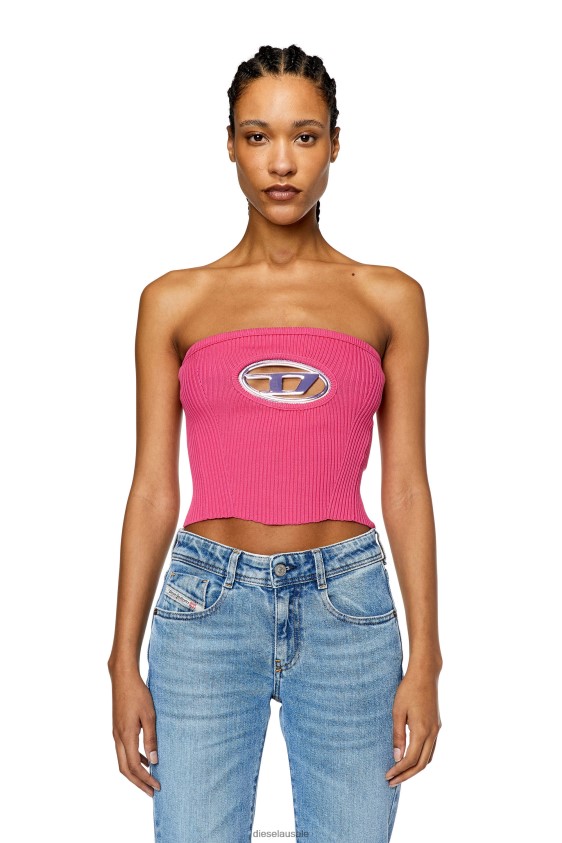 Diesel m-clarksville-b Apparel Hot pink Women 2XT44N865