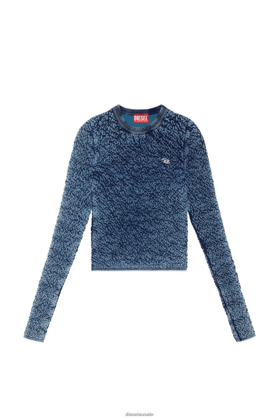 Diesel m-creta Apparel Blue Women 2XT44N873