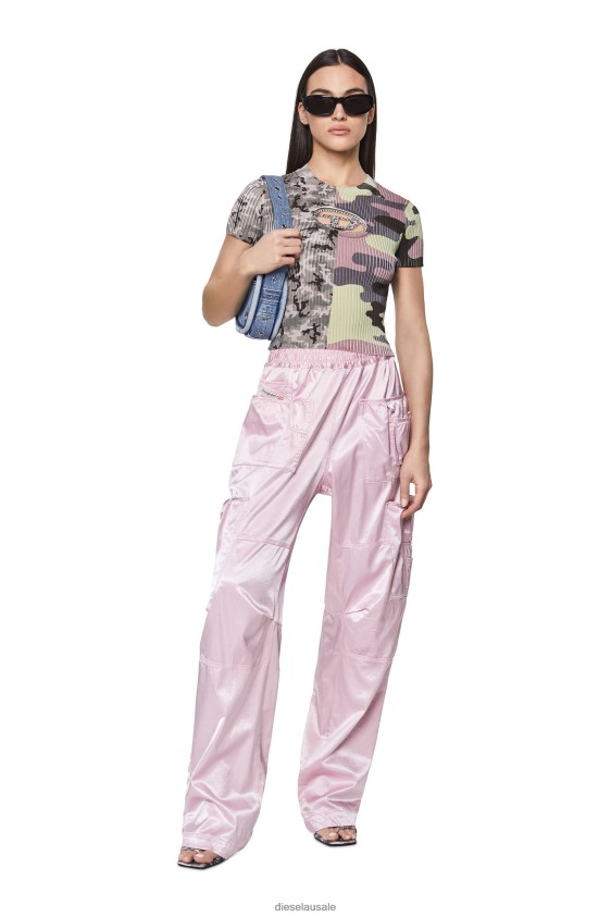 Diesel m-hampton Apparel Green/Grey Women 2XT44N858