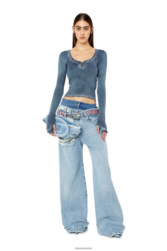 Diesel m-ichiko Apparel Blue Women 2XT44N859