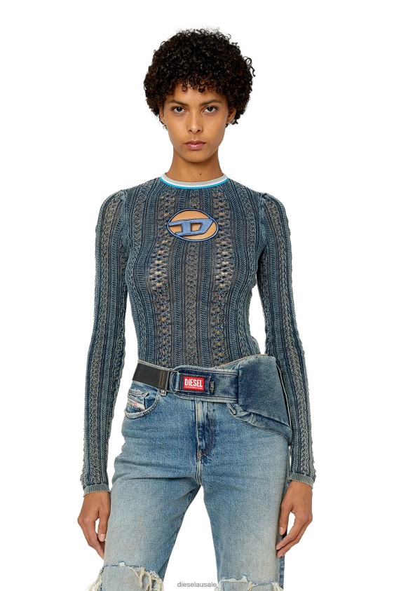 Diesel m-ikyla Apparel Blue Women 2XT44N882