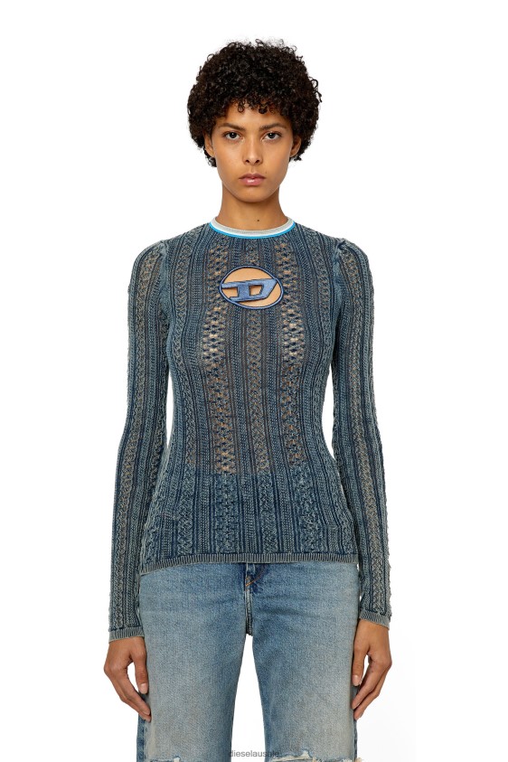 Diesel m-ikyla Apparel Blue Women 2XT44N882