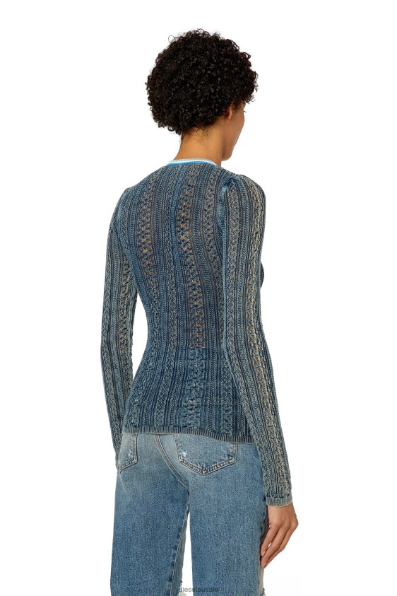 Diesel m-ikyla Apparel Blue Women 2XT44N882