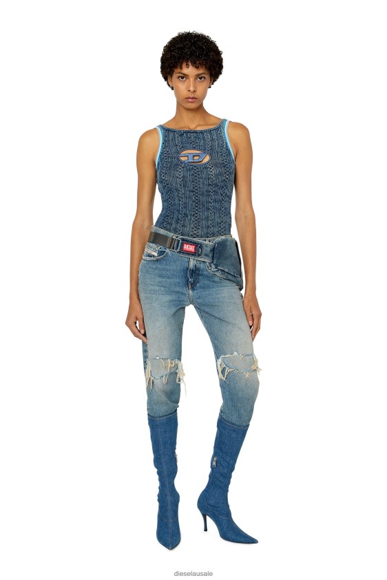 Diesel m-ilagros Apparel Blue Women 2XT44N864